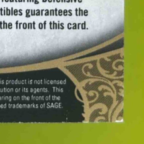 2021 SAGE Aspire Adetokunbo Ogundeji Bronze RC Auto Notre Dame Fighting Irish