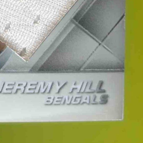 2014 Panini Prizm Jeremy Hill Dirty Laundry #DL-JH MEM RC Cincinnati Bengals