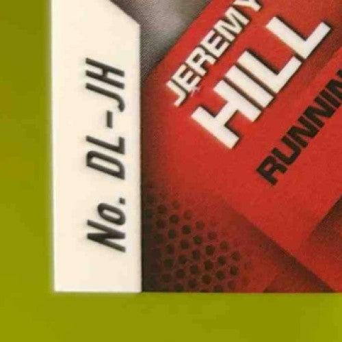2014 Panini Prizm Jeremy Hill Dirty Laundry #DL-JH MEM RC Cincinnati Bengals