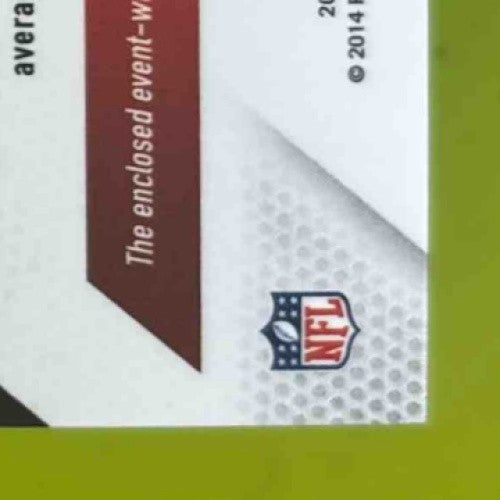 2014 Panini Prizm Jeremy Hill Dirty Laundry #DL-JH MEM RC Cincinnati Bengals
