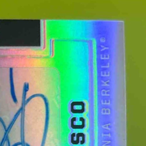 2016 Prizm Collegiate Draft Picks Daniel Lasco Auto Prizms #187 RC Bears