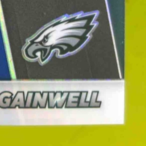 2021 Donruss Optic Kenneth Gainwell Rookie Phenoms Horizontal Blue Hyper Eagles