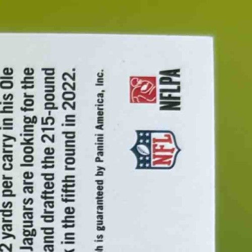 2022 Panini Donruss Snoop Conner Rated Rookie Auto #345 RC Jacksonville Jaguars