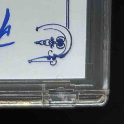 2014 Panini Hall of Fame 75th #40 Lou Brock Signatures Blue 15/24 Auto Cardinals