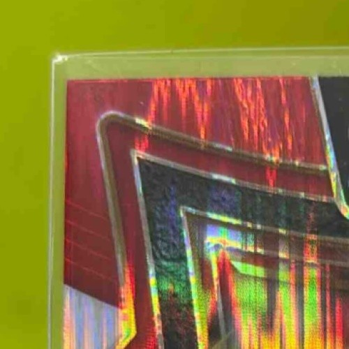 2024 Select Xavier Worthy Concourse Red and Yellow Prizm Shock #32 RC Chiefs