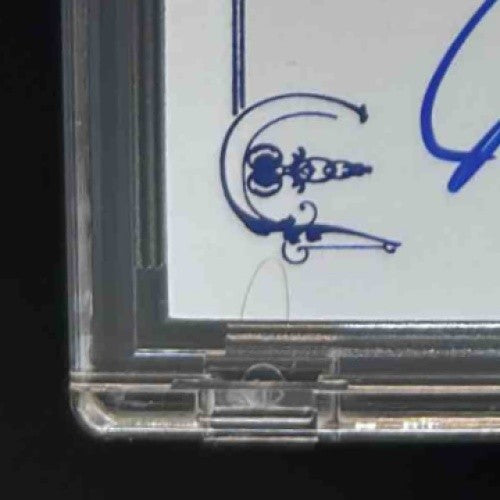 2014 Panini Hall of Fame 75th #38 Johnny Bench Signatures Blue /25 Auto Reds