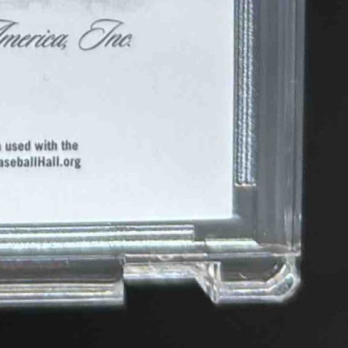 2014 Panini Hall of Fame 75th #38 Johnny Bench Signatures Blue /25 Auto Reds