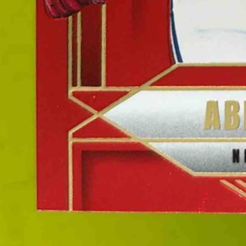 2025 Panini Donruss Elite Abdul Carter Rookies Red 52/99 #111 RC New York Giants