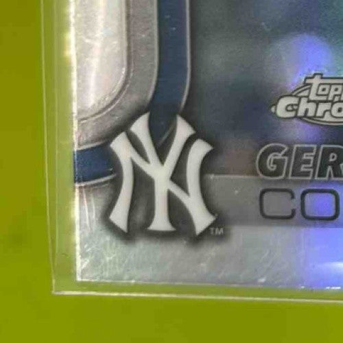 2025 Topps Chrome Gerrit Cole Refractor #110 New York Yankees