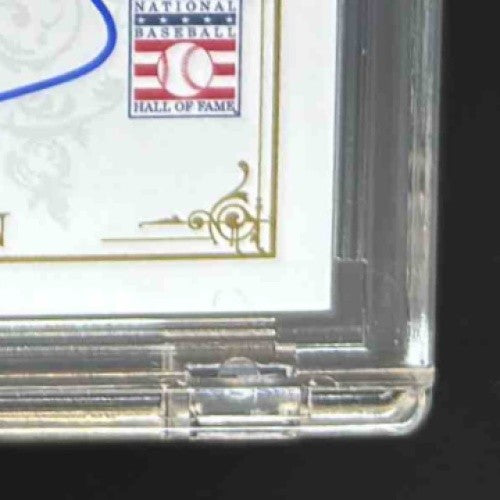 2012 Panini Cooperstown Barry Larkin Signatures /199 HOF-BL Auto Cincinnati Reds