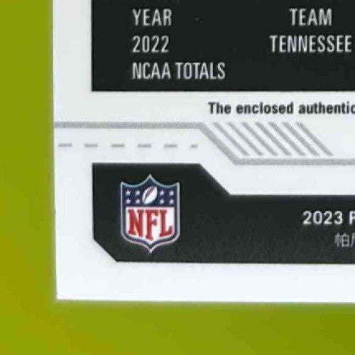 2023 Panini Contenders Jalin Hyatt Rookie Ticket Swatches #TS15 New York Giants