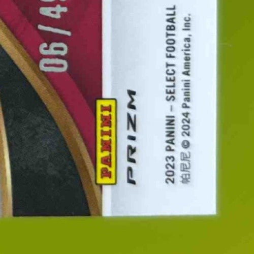 2023 Panini Select Michael Wilson Disco Red Prizms 6/49 #234 Club RC Cardinals