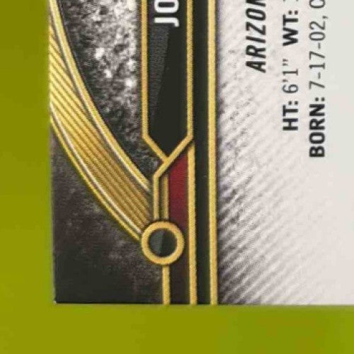 2024 Topps Triple Threads Jordan Lawlar Gold 14/99 #110 RC Arizona Diamondbacks