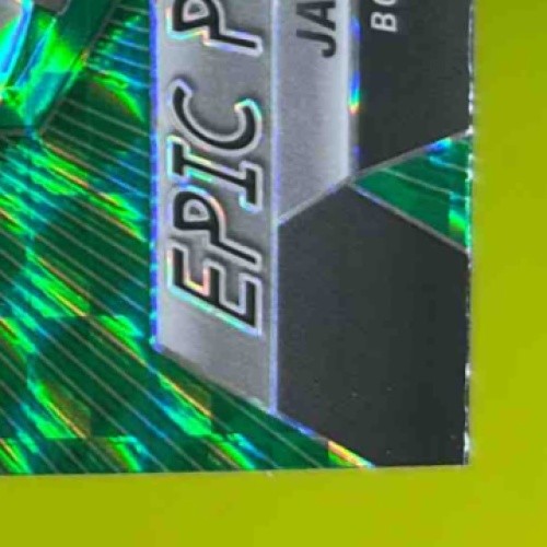 2022-23 Panini Mosaic Jayson Tatum Epic Performers Green #4 Boston Celtics