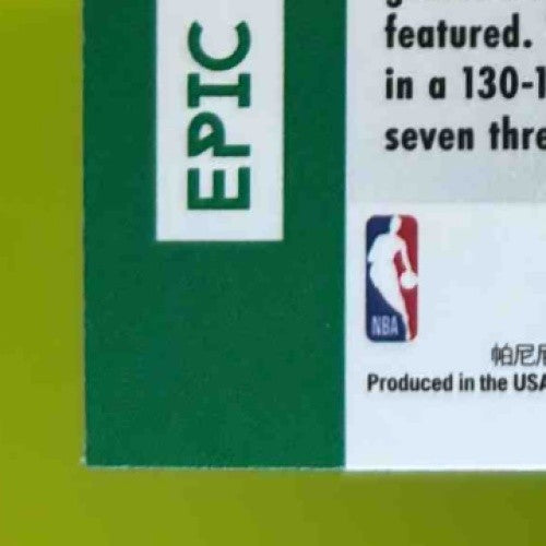 2022-23 Panini Mosaic Jayson Tatum Epic Performers Green #4 Boston Celtics
