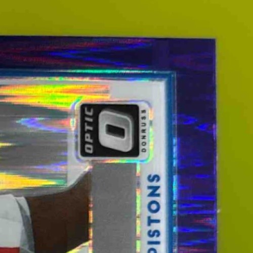 2020-21 Panini Donruss Optic Saddiq Bey Purple Shock #169 RC Detroit Pistons