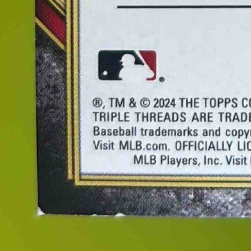 2024 Triple Threads Carlos Correa Lopez Joe Ryan Relic Combos Sapphire /3 Twins