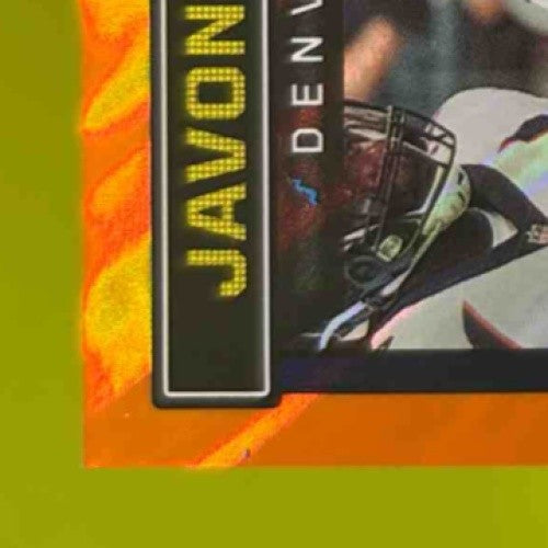 2023 Score Javonte Williams Lava 432/565 #73 Denver Broncos