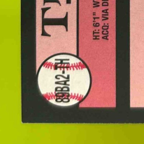2024 Topps Update TJ Hopkins 1989 Baseball Auto #89BA2-TH Cincinnati Reds