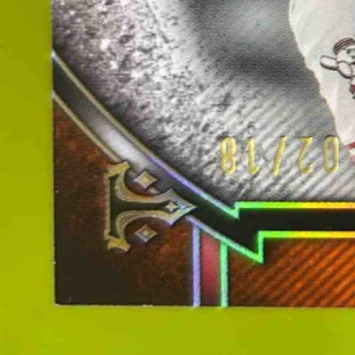 2024 Triple Threads Christian Encarnacion-Strand Jumbo Relics Amber /18 i Reds