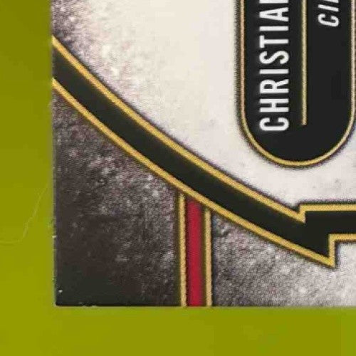 2024 Triple Threads Christian Encarnacion-Strand Jumbo Relics Amber /18 i Reds