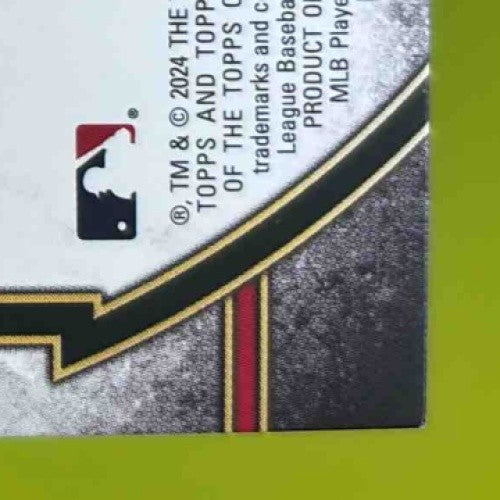 2024 Triple Threads Christian Encarnacion-Strand Jumbo Relics Amber /18 i Reds