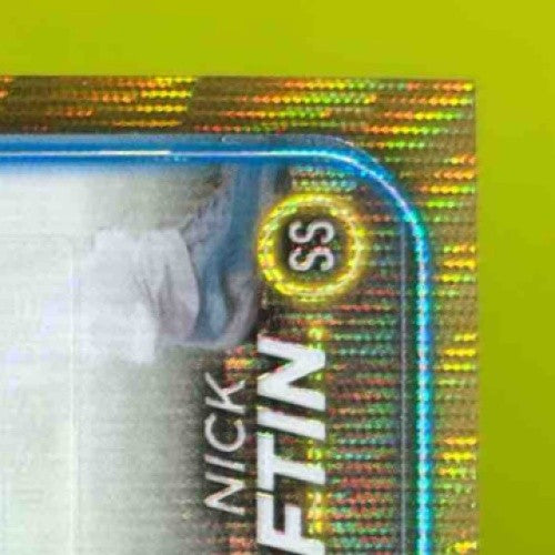 2024 Topps Chrome Update Nick Loftin Auto Gold Wave Refractor /50 Royals