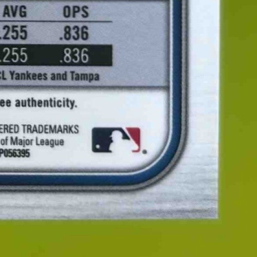 2022 Bowman Chrome Cooper Prospect Auto #CPA-CB New York Yankees