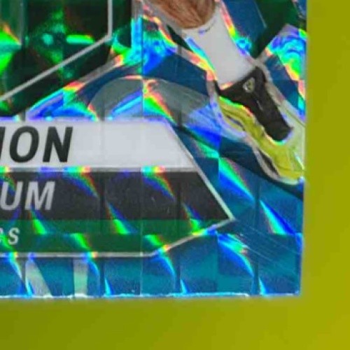 2023-24 Panini Mosaic Jayson Tatum Reactive Blue Prizm #284 City Edition Celtics