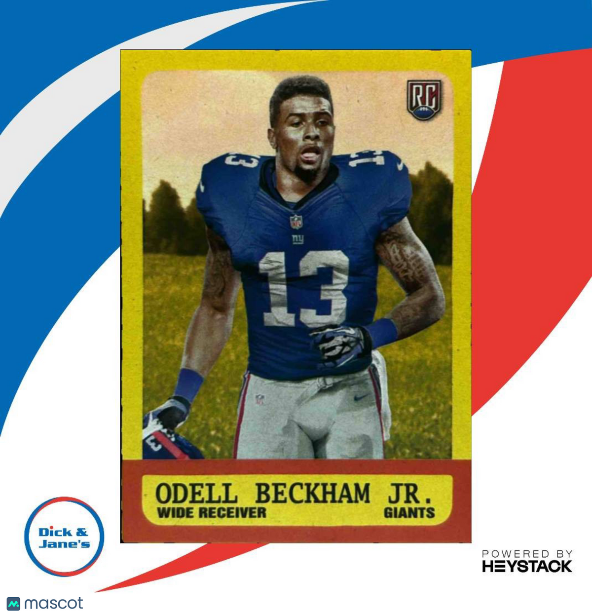 2014 Topps Odell Beckham Jr. 1963 Mini #215 RC New York Giants