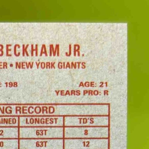 2014 Topps Odell Beckham Jr. 1963 Mini #215 RC New York Giants