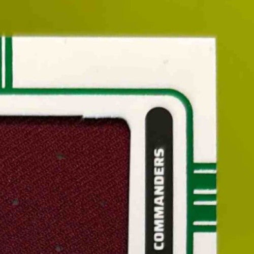 2022 Panini Contender Sam Howell Rookie Ticket Swatches RC Washington Commanders