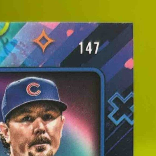 2024 Topps Cosmic Chrome Porter Hodge Blue Moon Refractor 16/99 #147 RC Cubs