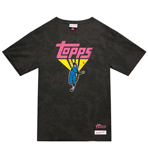 Topps Heritage Black Mineral Wash Tee T-Shirt (In-Store Only)