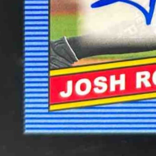2020 Panini Donruss Josh Rojas Retro 1986 Signatures Auto RC Arizona Diamondback