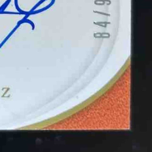 2019 Panini Immaculate Collection Luis Ortiz /99 #41 MEM Auto Baltimore Orioles