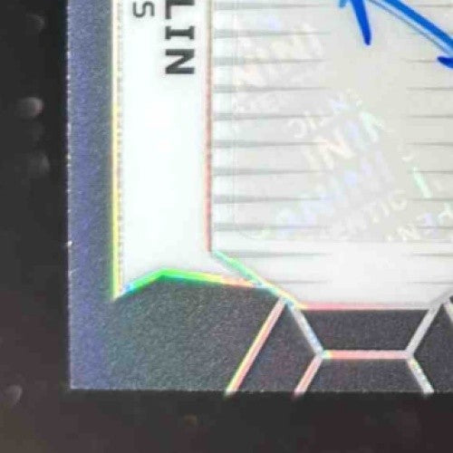 2024 Panini Obsidian Troy Franklin Rookie Jumbo Jersey Auto 219/299 Broncos