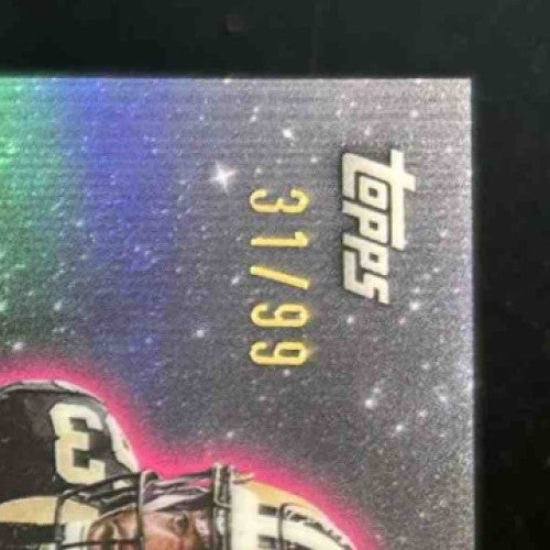 2024 Topps Midnight Jaylan Ford Twilight 31/99 #68 RC New Orleans Saints