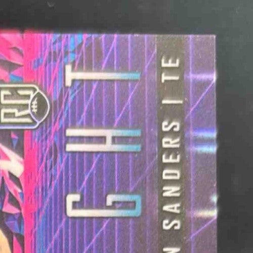 2024 Topps Midnight Ja'Tavion Sanders Rookie Horizon Signatures Panthers