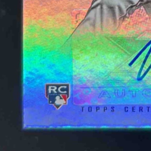 2019 Topps Fire Myles Straw Auto #FA-MS RC Houston Astros