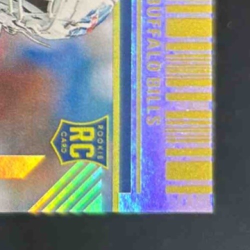 2024 Panini Contenders Edefuan Ulofoshio Rookie Auto Midfield /50 #240 Bills