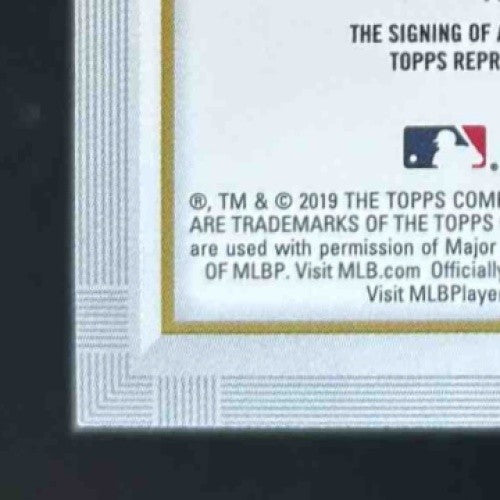 2019 Topps Gallery Lane Thomas Auto #70 RC St. Louis Cardinals