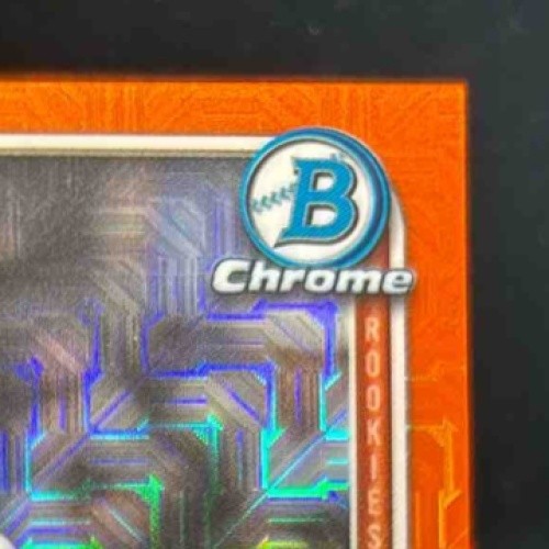 2025 Bowman Chrome Mega Box Coby Mayo Orange Mojo Refractor 5/25 #83 RC Orioles