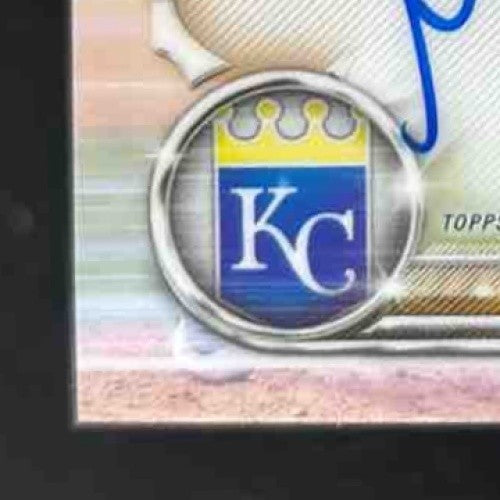 2019 Bowman Chrome Yefri Del Rosario Auto 1st Prospect Kansas City Royals