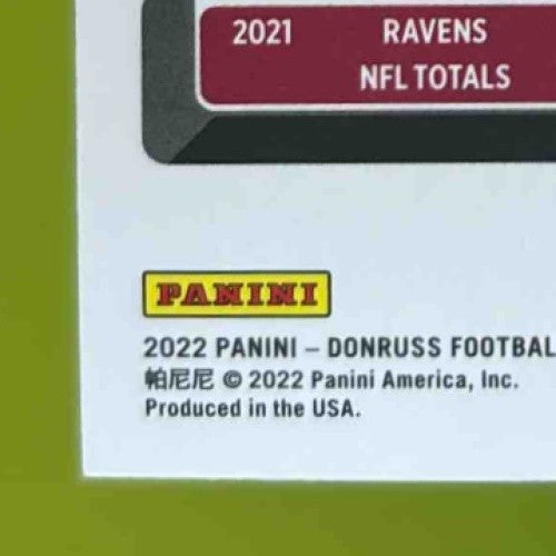 2022 Panini Donruss Marquise Brown Black Press Proof /10 #187 Arizona Cardinals