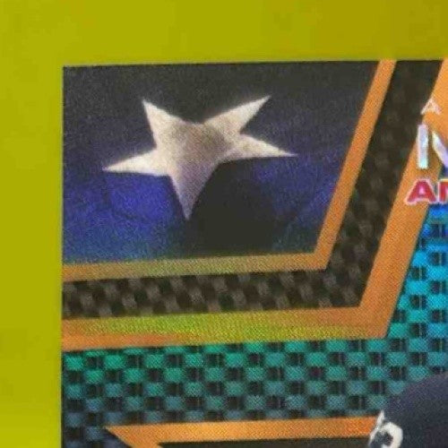 2024 Wild Card Automania American Curtis Jacobs Star Mojo Flag /25 Lions