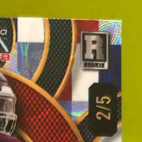 2024 Wild Card Automania American Edgerrin Cooper Red /5 #AMAC-EC Auto
