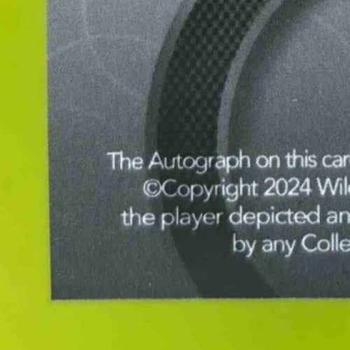 2024 Wild Card Automania American Edgerrin Cooper Red /5 #AMAC-EC Auto