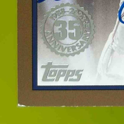2023 Topps Dale Murphy 1988 Baseball 35th Anniversary Auto Gold /50 Braves