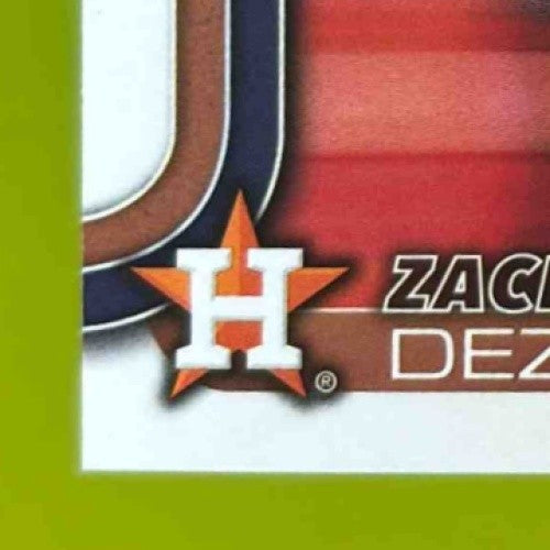 2025 Topps Zach Dezenzo Golden Mirror Variation SSP #89 RC Houston Astros